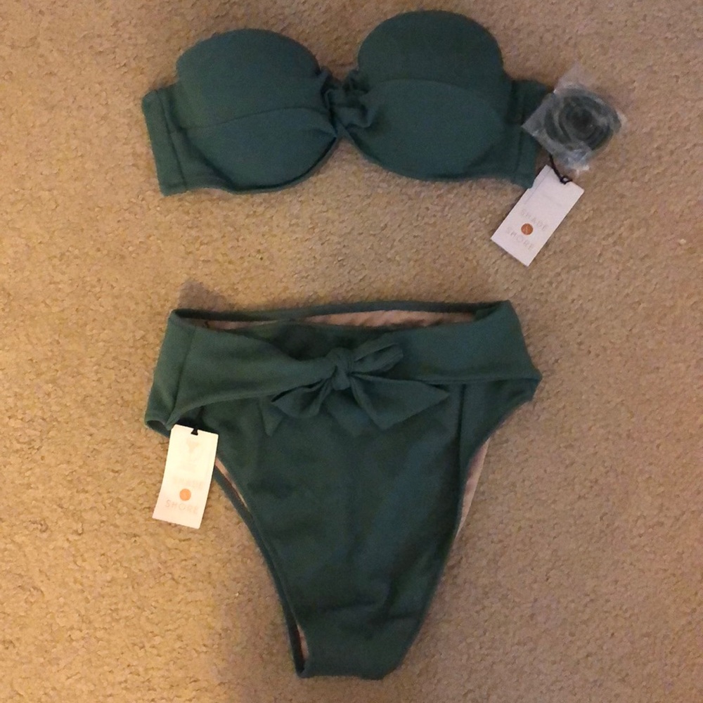 High waisted bikini